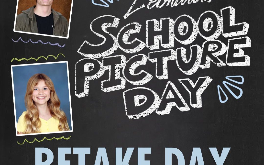 📸 Portrait Retake Day at Crews Lake Middle School!